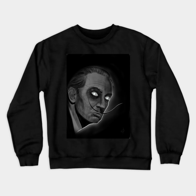 Dali Crewneck Sweatshirt by Jakoboc art